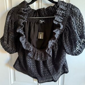 Express women's off the shoulder top